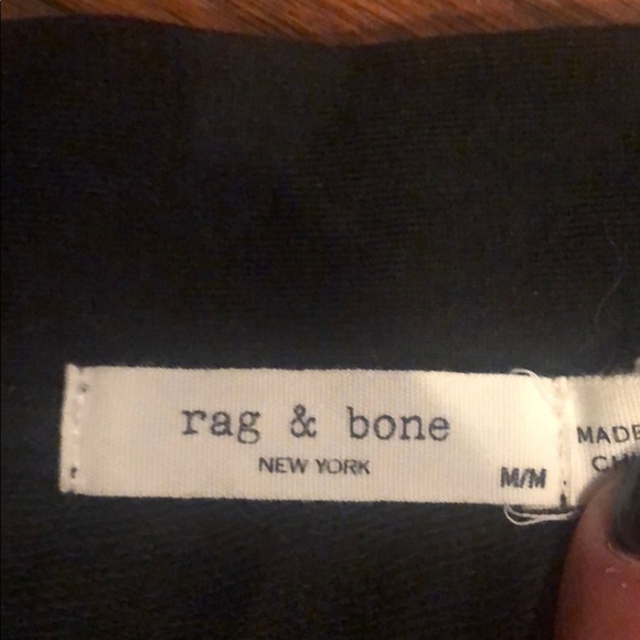 Rag & Bone v neck sweater M black 🖤🖤 - Picture 8 of 11